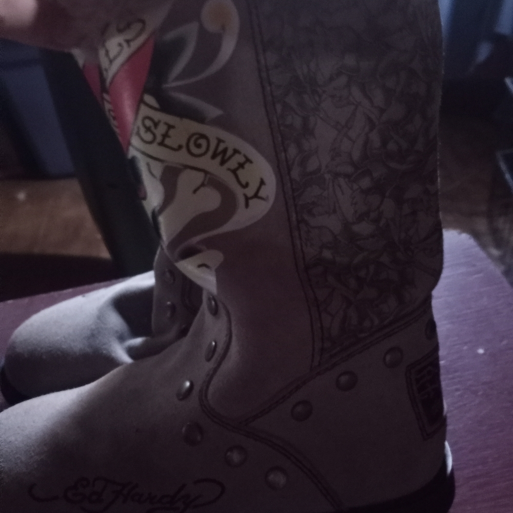 Ed hardy boots